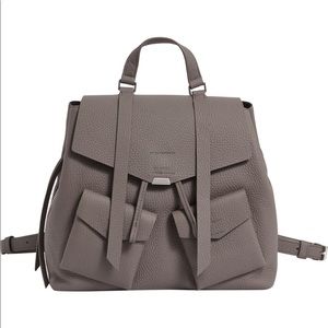 Allsaints Captain Lea Leather Backpack
